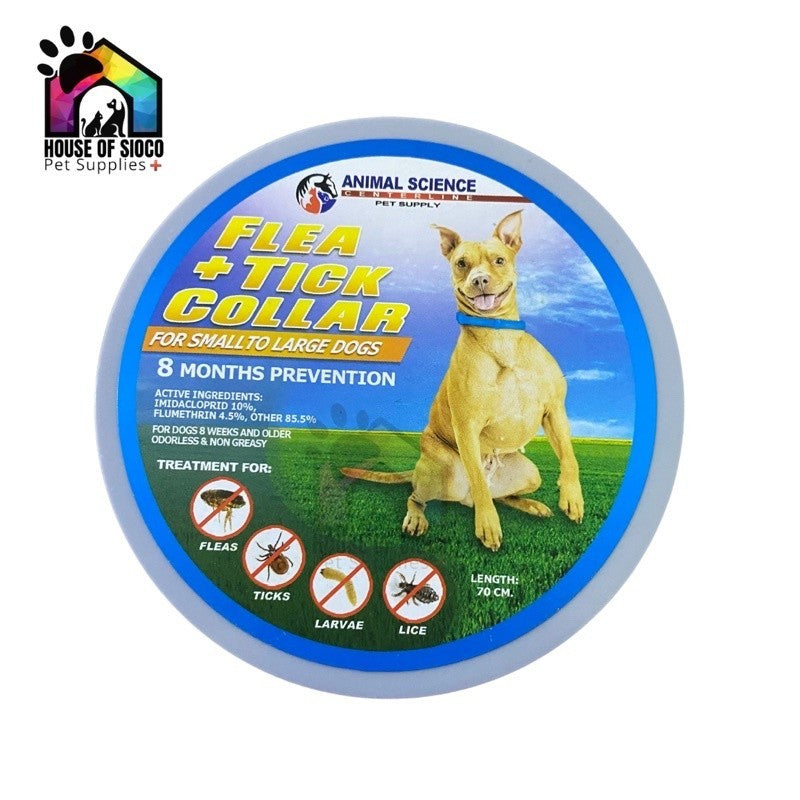 Animal Science Flea & Tick Collar For Dogs 70cm