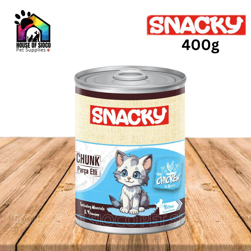 Snacky Chunk Wet Cat Food 400g