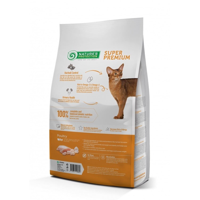 Nature's Protection Indoor Adult Dry Cat Food 2kg
