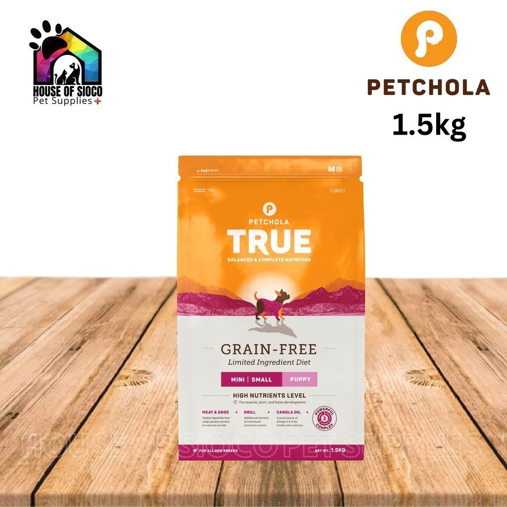 Petchola True Grain-Free Mini-Small Dry Dog Food 1.5kg