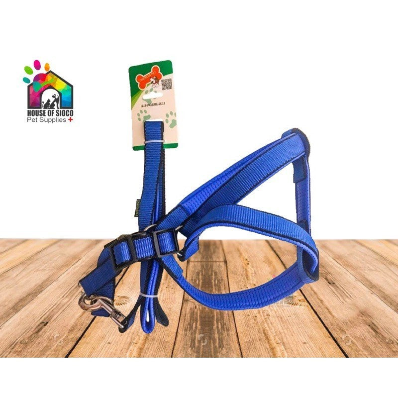 Soft Padded Dog Leash w/ Harness Set