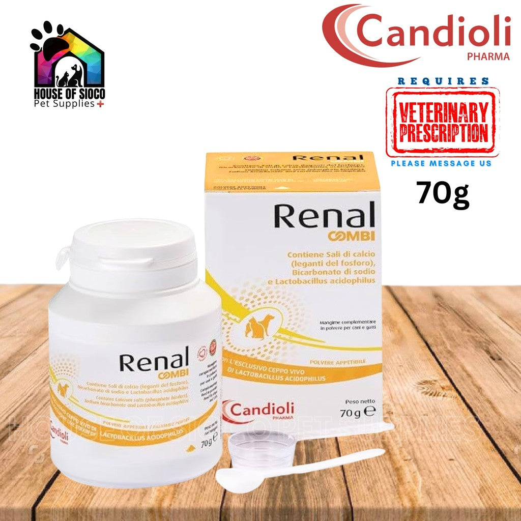 Candioli Renal Combi Powder for Pets 70g (PRESCRIPTION REQUIRED)