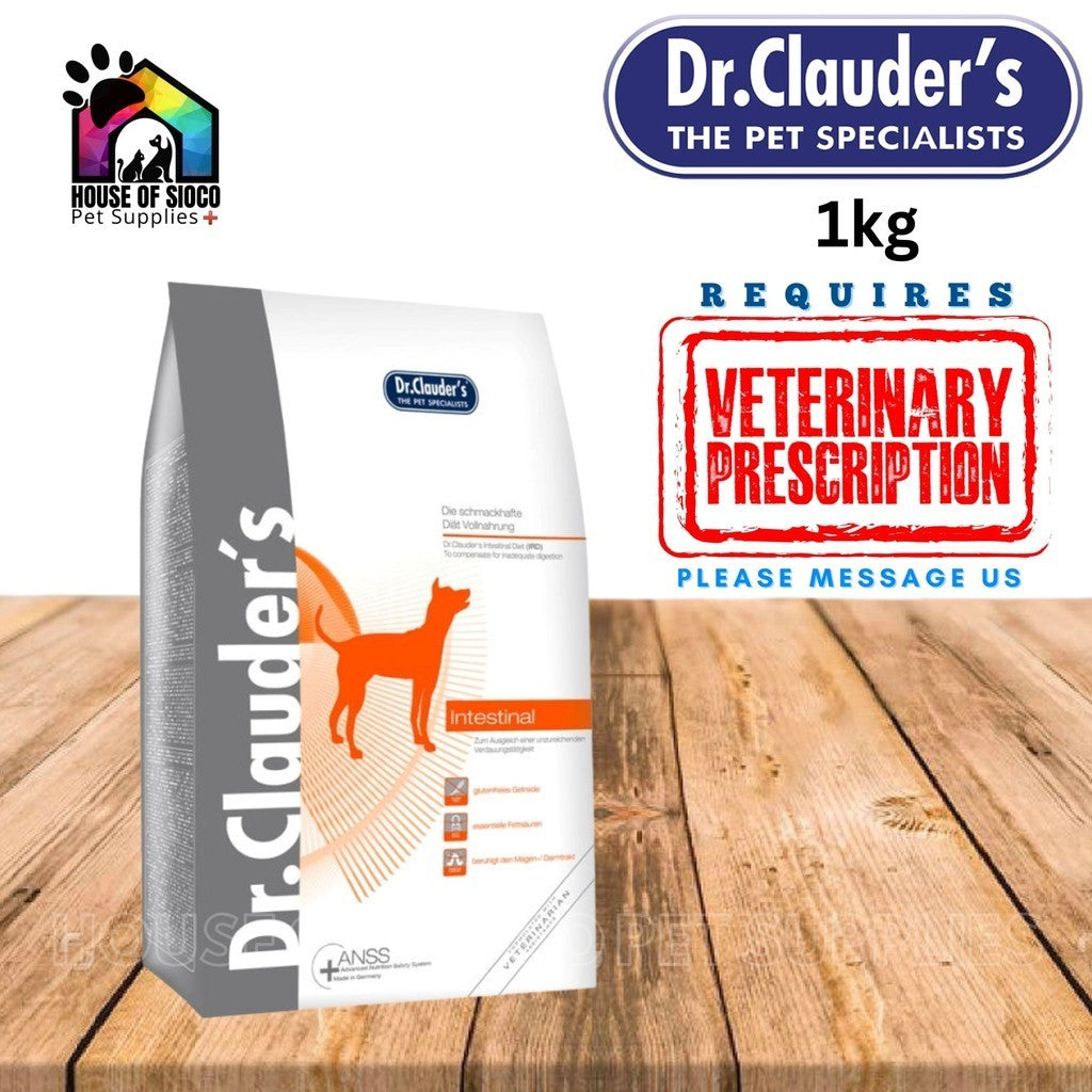 Dr. Clauder's Intestinal Diet (IRD) Dry Dog Food 1kg (PRESCRIPTION REQUIRED)