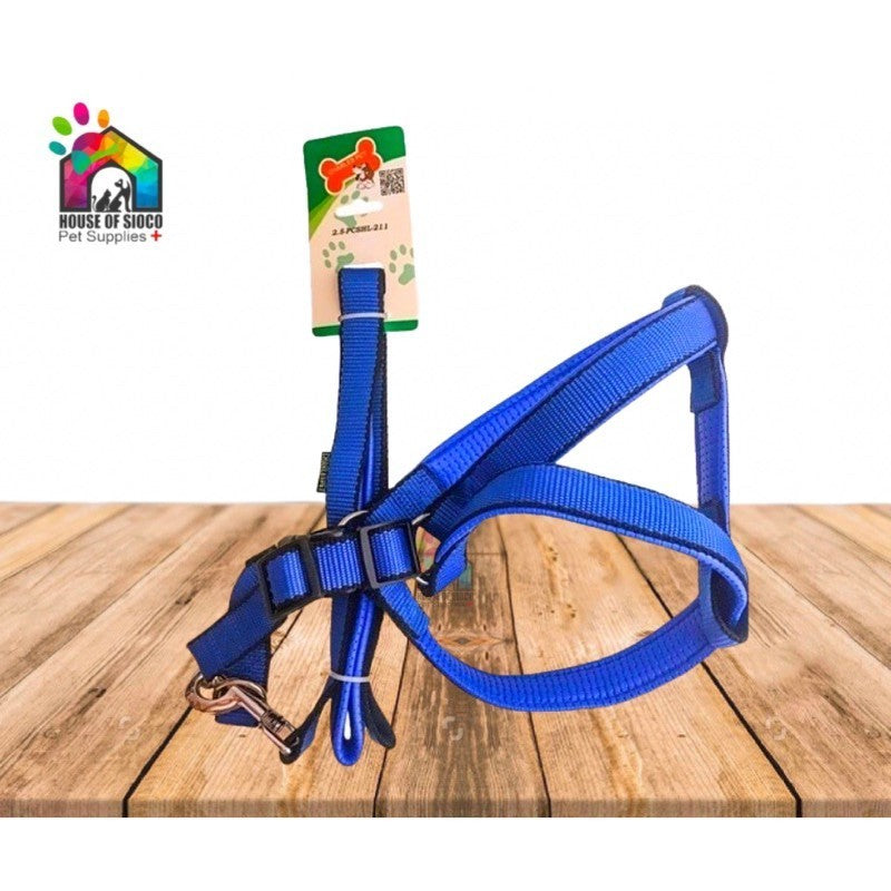 Soft Padded Dog Leash w/ Harness Set