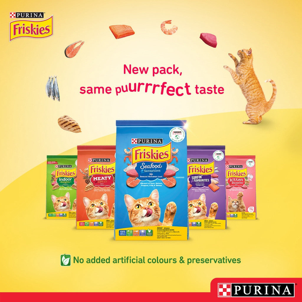 Purina Friskies Dry Cat Food 1kg