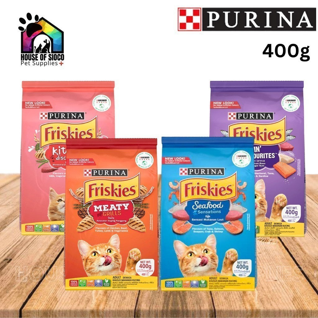 Purina Friskies Dry Cat Food 400g