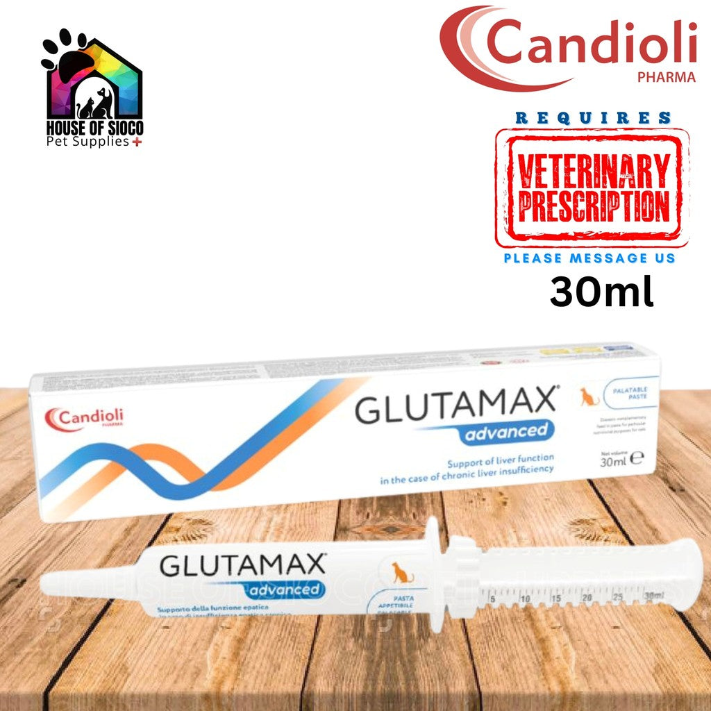 Candioli Glutamax Advanced Paste for Cats 30ml (PRESCRIPTION REQUIRED)