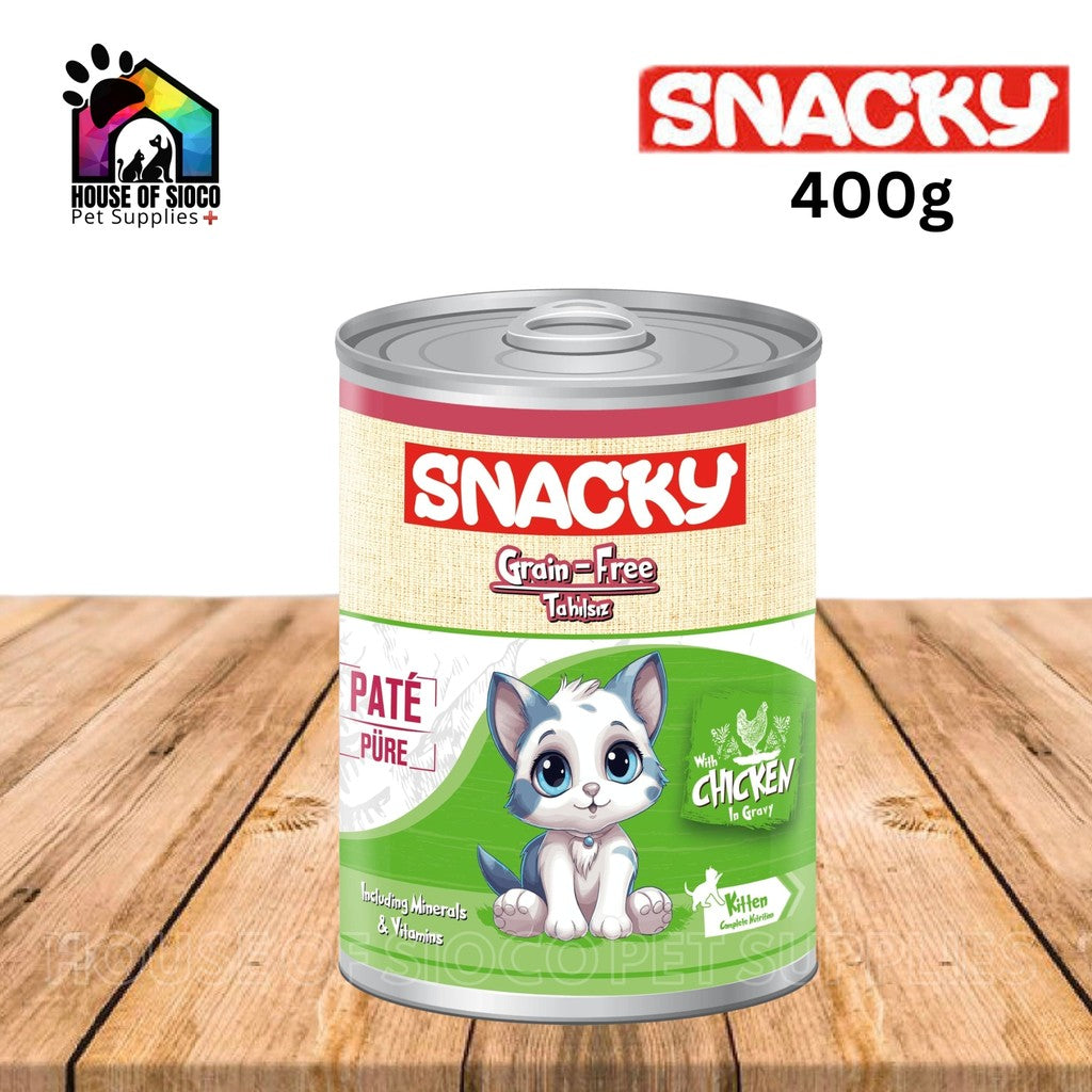 Snacky Pate Wet Cat Food (Grain Free) 400g
