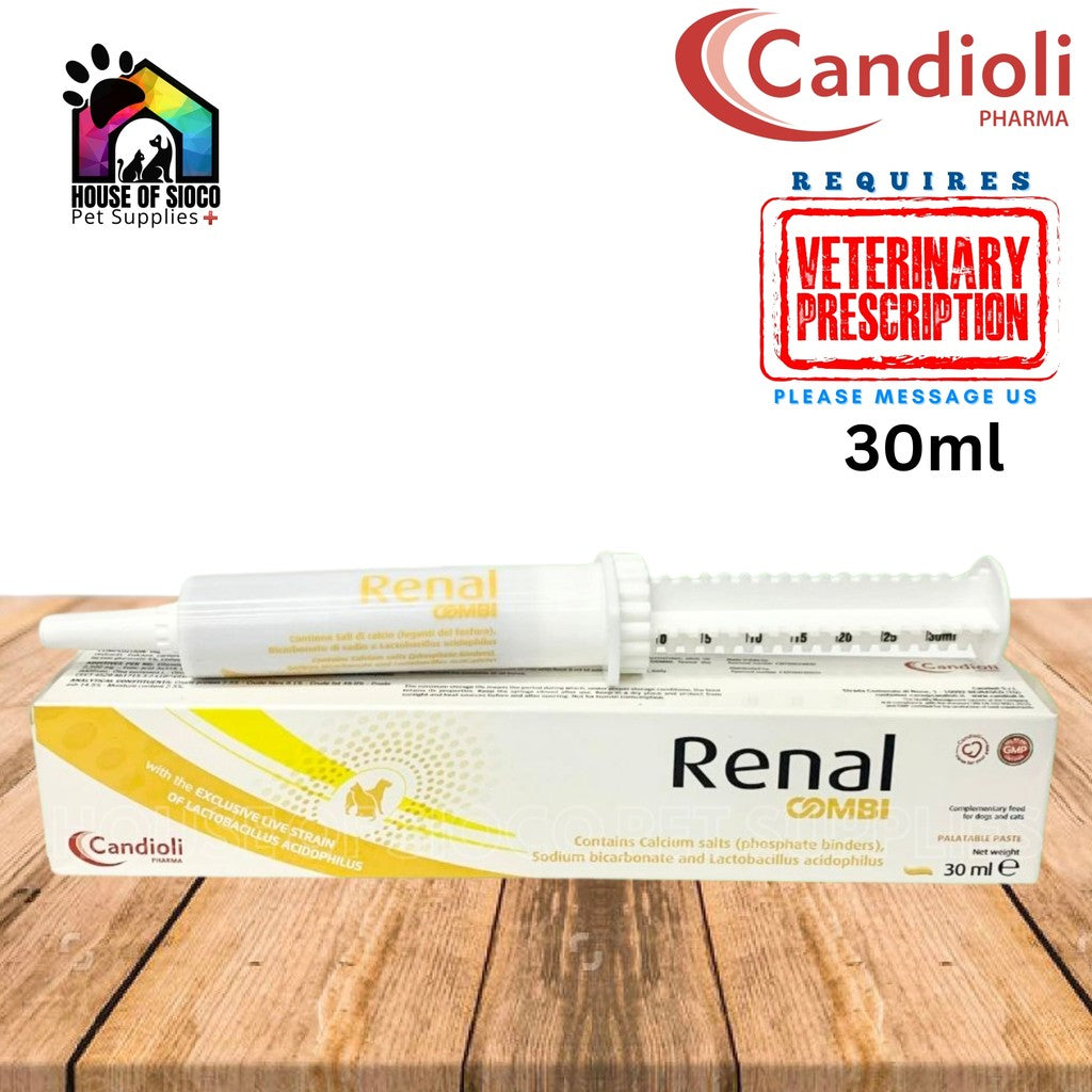 Combipet Candioli Renal Combi Paste for Pets 30ml (PRESCRIPTION REQUIRED)