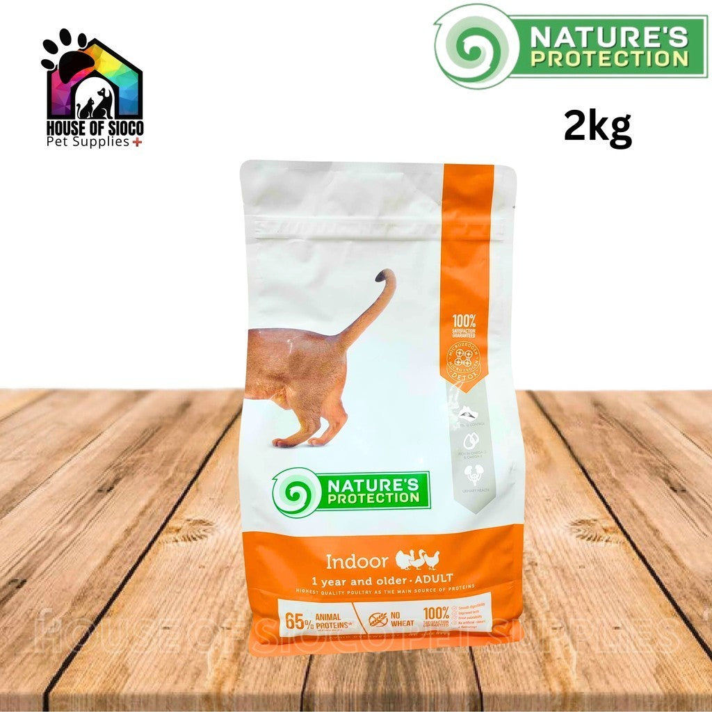Nature's Protection Indoor Adult Dry Cat Food 2kg