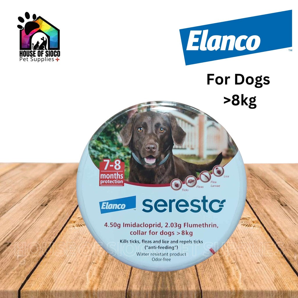 Seresto Flea and Tick Collar For Dogs >8kg