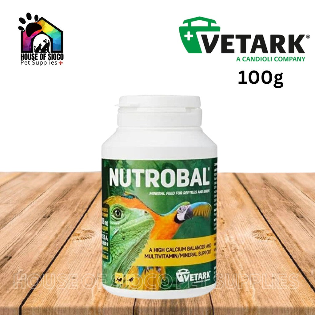 Vetark Nutrobal For Reptile And Birds 100g