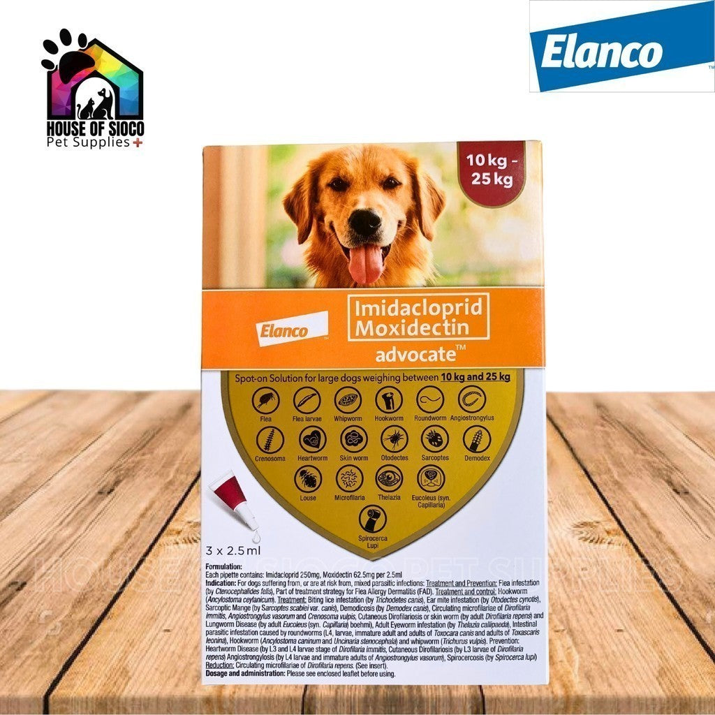 Advocate Spot-on Solution For Dogs 10-25kg