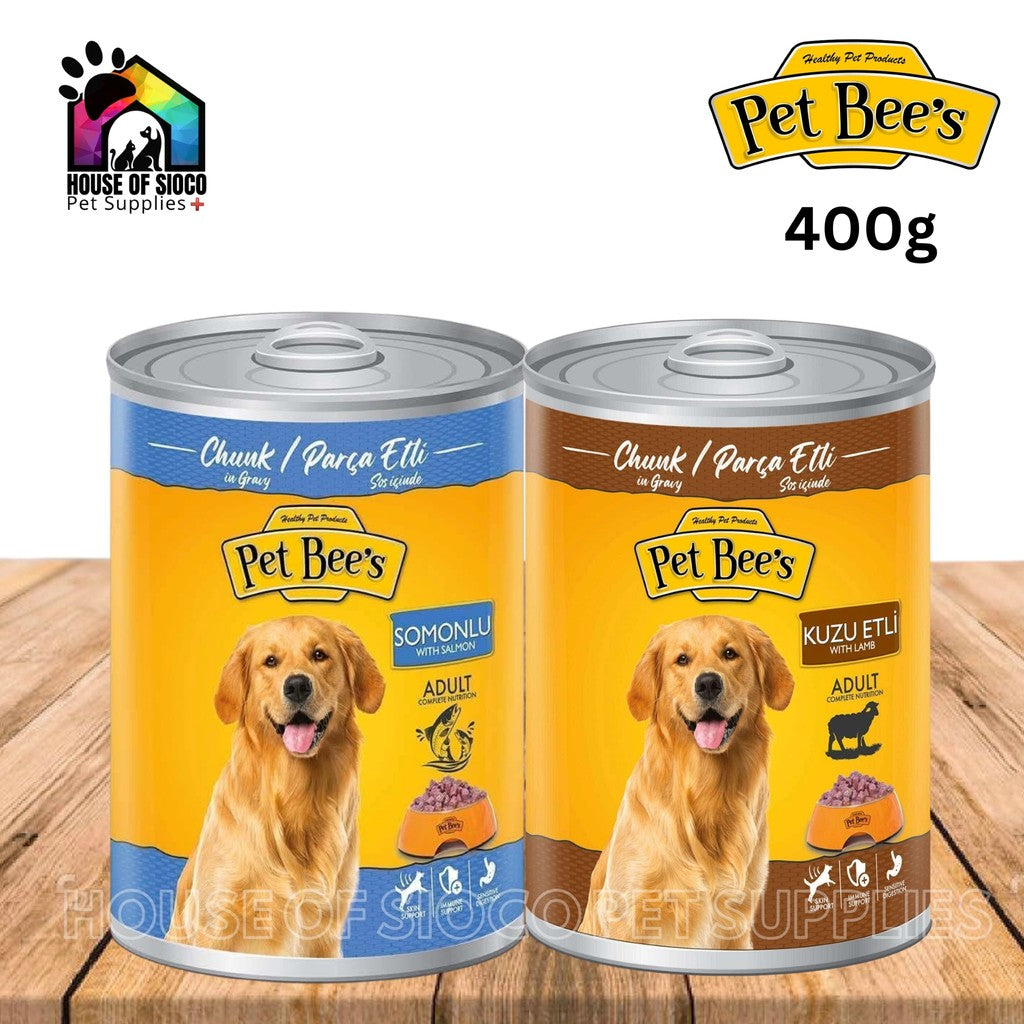 Pet Bee's Chunk in Gravy Wet Dog Food 400g