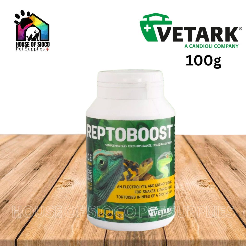 Vetark Reptoboost For Snakes, Lizards And Tortoises 100g