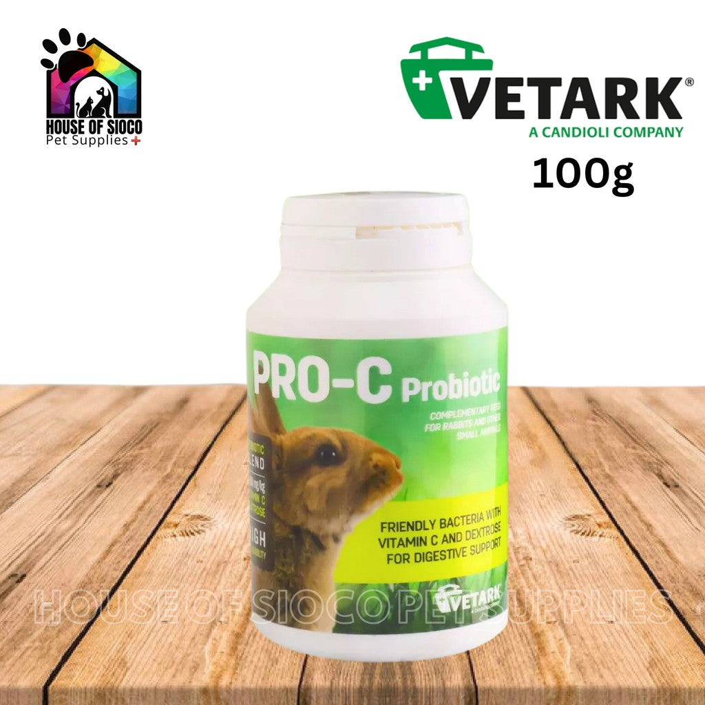 Vetark Pro-C Probiotic For Rabbits and Other Small Animals 100g