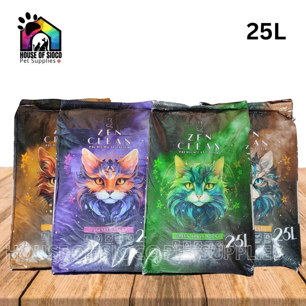 Zen Clean Cat Litter 25L