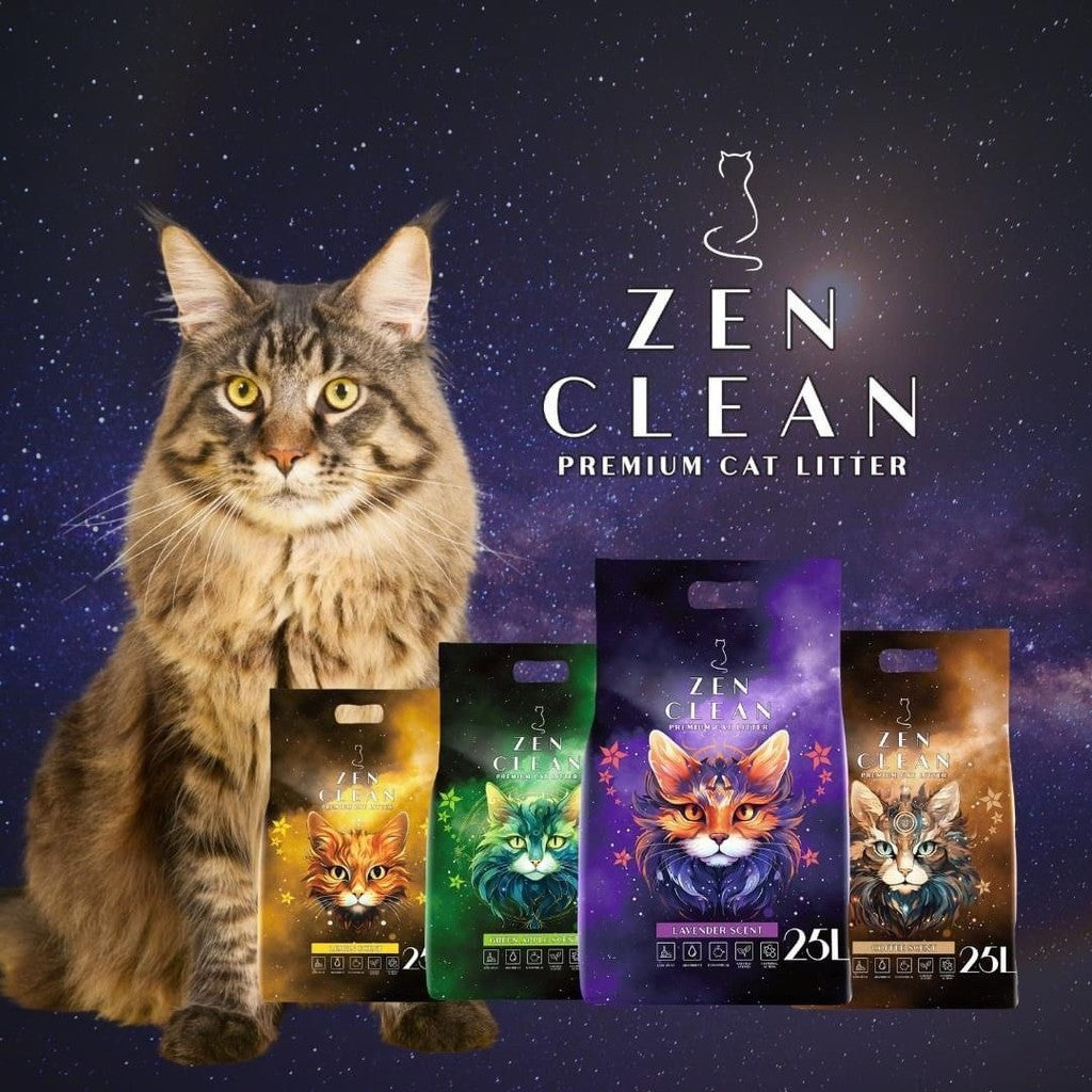 Zen Clean Cat Litter 25L