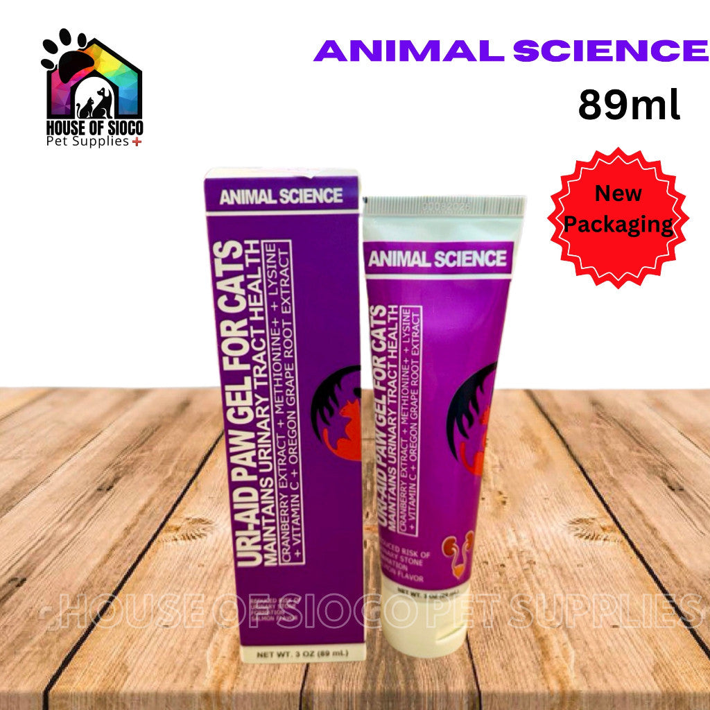 Animal Science Uri-Aid Paw Gel For Cats 89ml