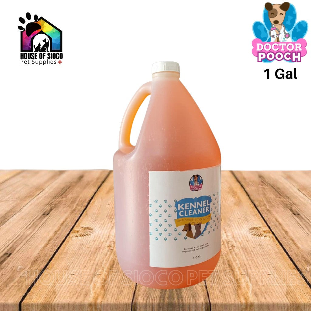 Doctor Pooch Kennel Cleaner Anti Virus & Tick & Flea Repellant 1Gallon