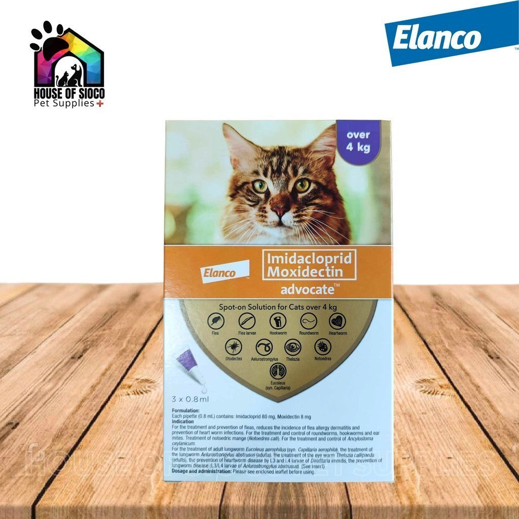 Advocate Spot-on Solution For Cats Over 4kg