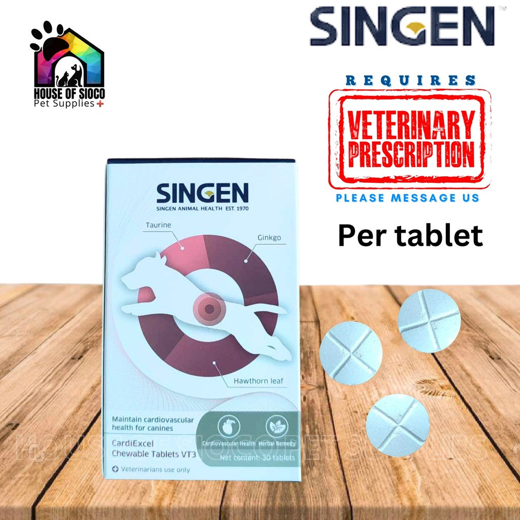 Singen CardiExcel Tablet For Dogs Per Tablet (PRESCRIPTION REQUIRED)