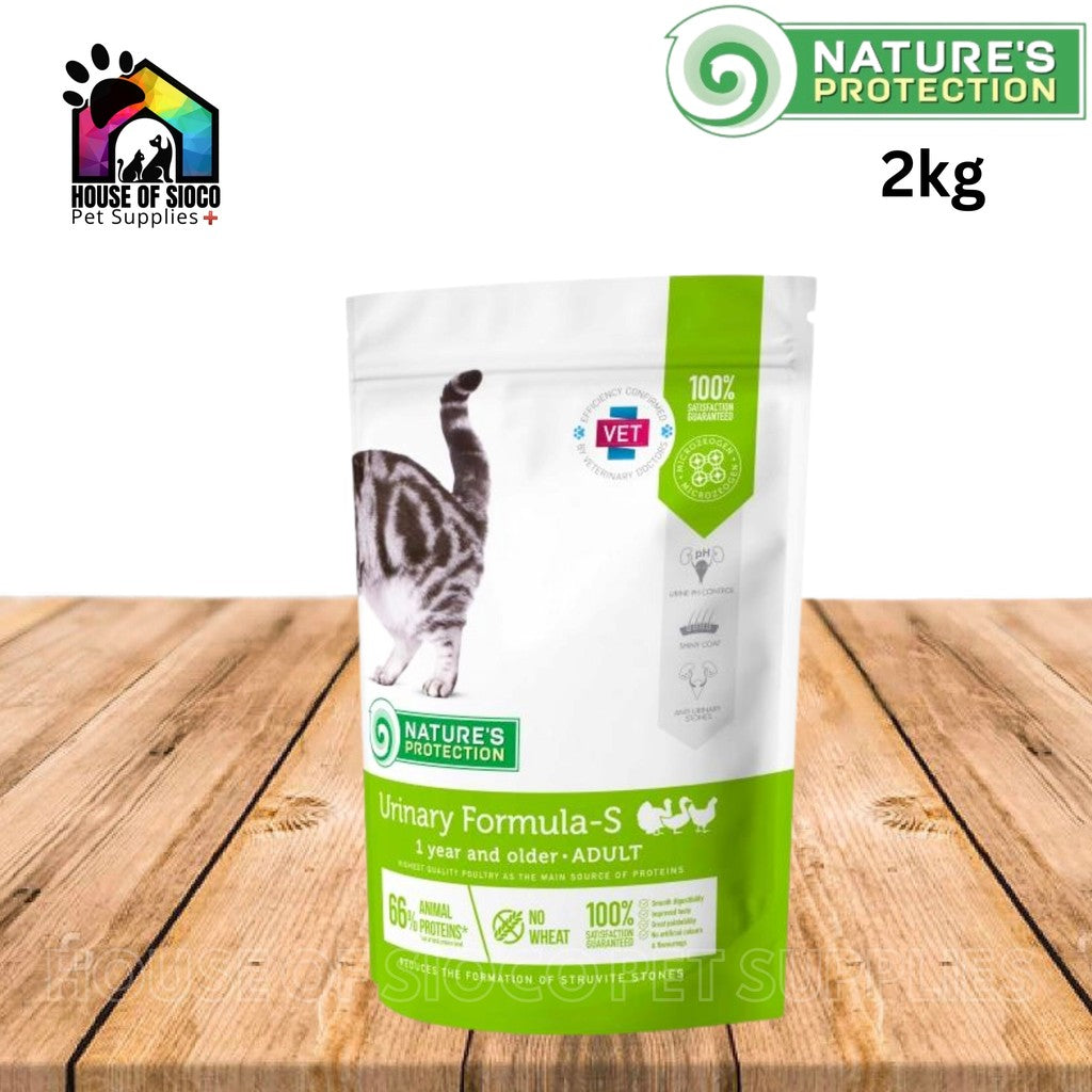 Nature's Protection Urinary Formula-S Adult Dry Cat Food 2kg