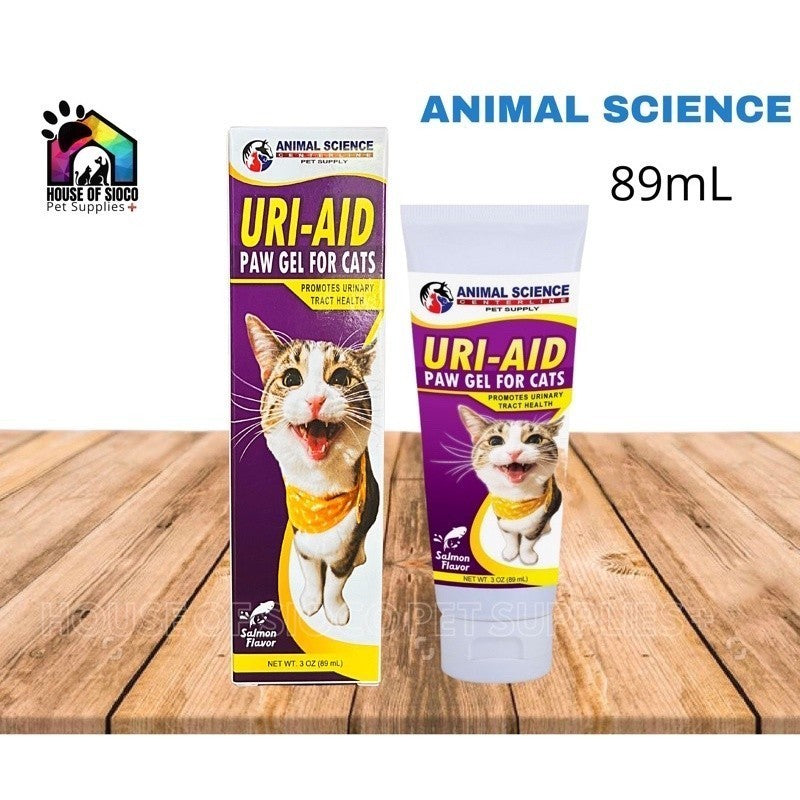 Animal Science Uri-Aid Paw Gel For Cats 89ml