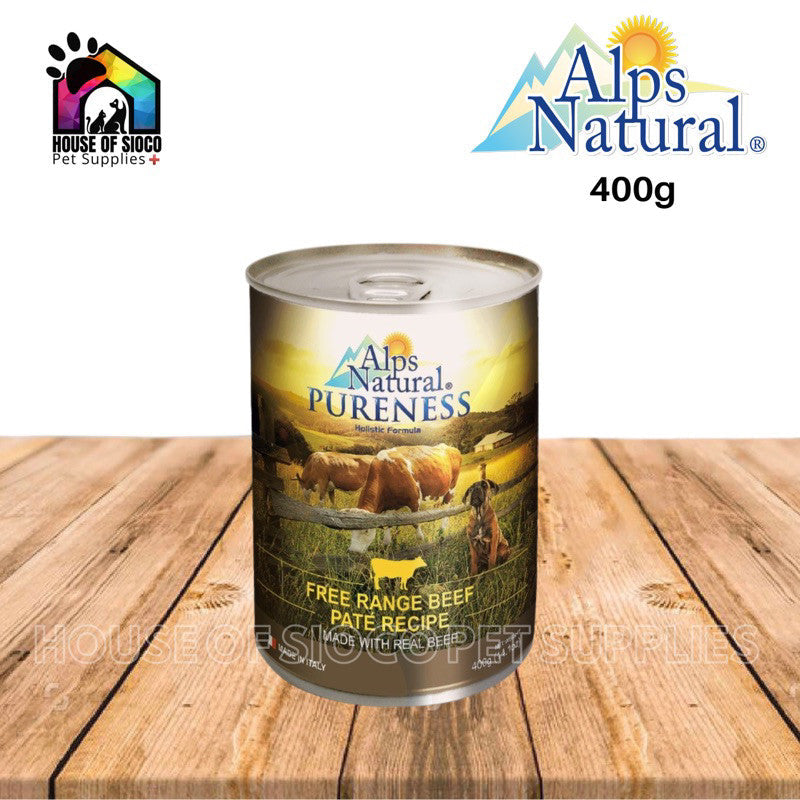 Alps Natural Pureness Wet Dog Food For Adult & Puppy 400g