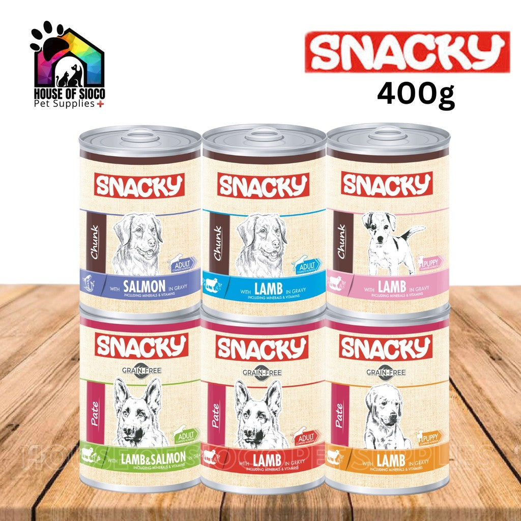 Snacky Wet Dog Food 400g