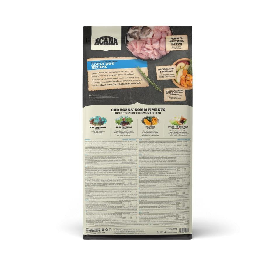 Acana Adult Dog Recipe Dry Dog Food 2kg