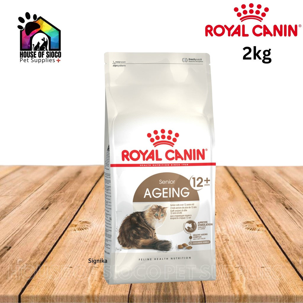 Royal Canin Ageing 12+ (2kg) Dry Cat Food - Feline Health Nutrition