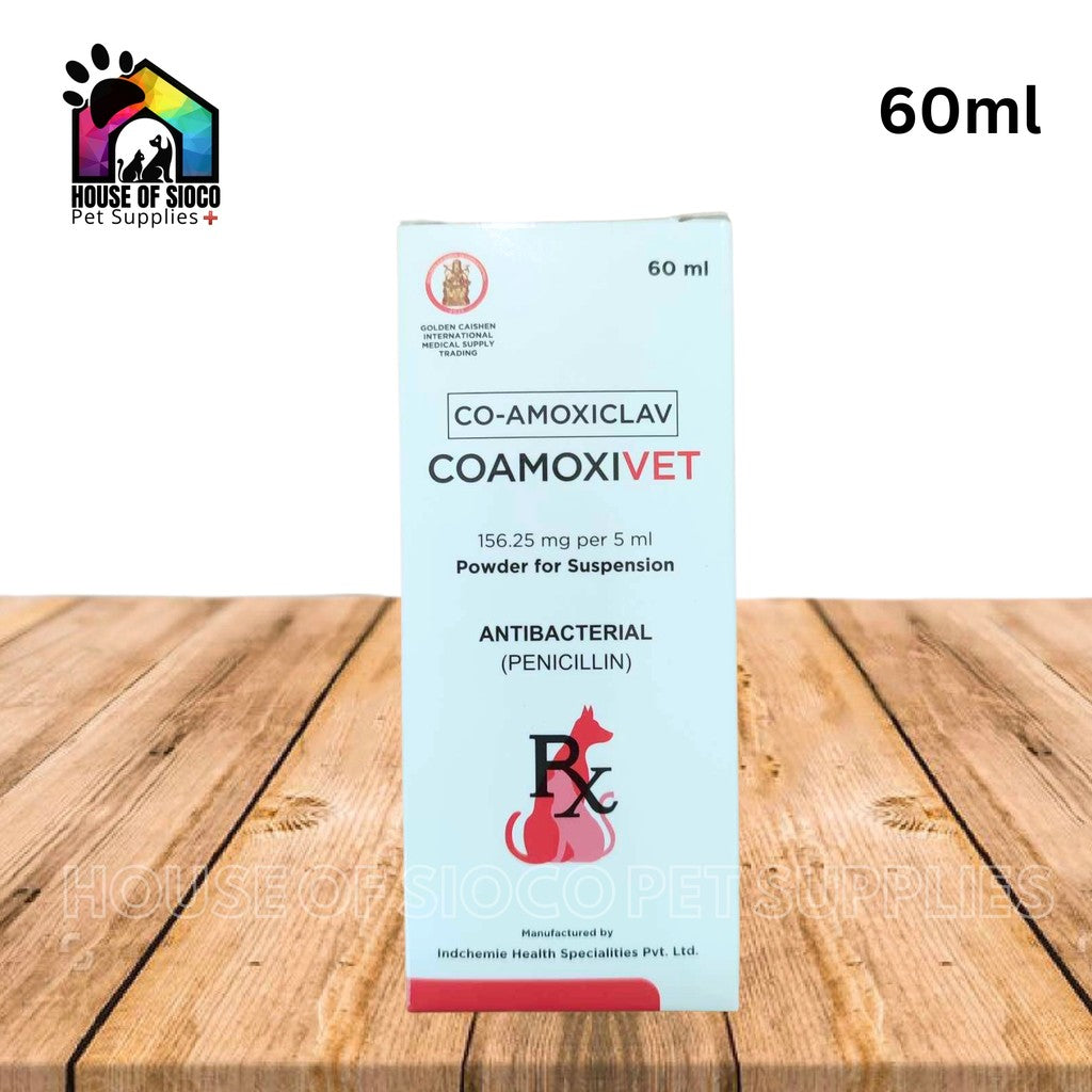 CoAmoxivet Anti-Bacterial Suspension For Pets 60ml