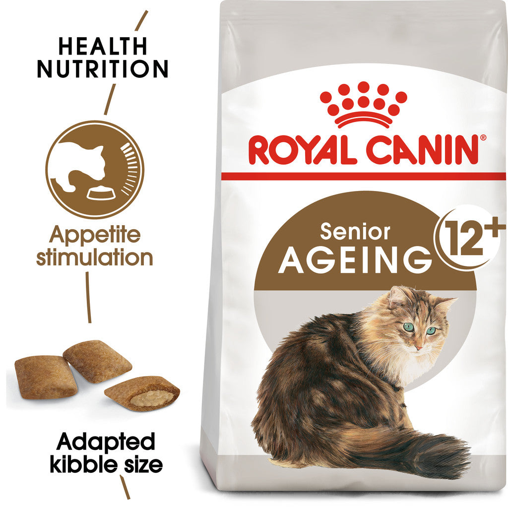 Royal Canin Ageing 12+ (2kg) Dry Cat Food - Feline Health Nutrition