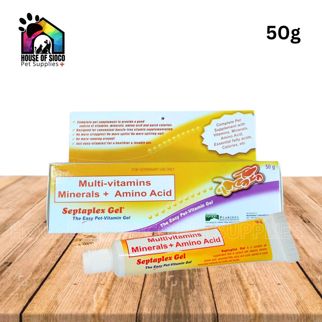 Septaplex Pet Vitamin Gel 50g