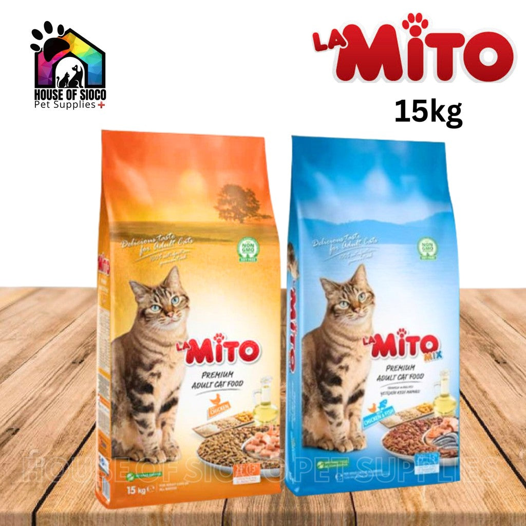 La Mito Premium Adult Dry Cat Food 15kg
