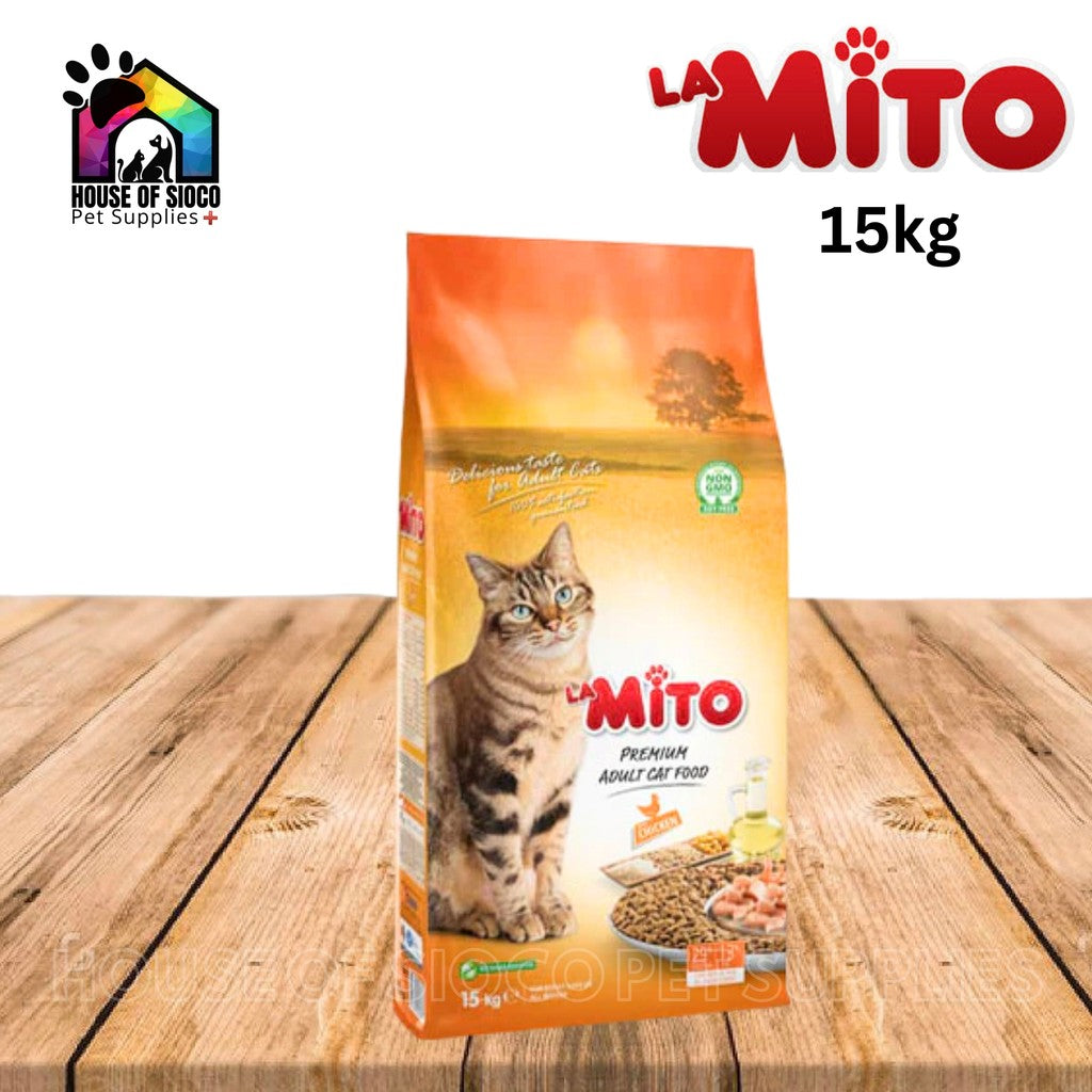 La Mito Premium Adult Dry Cat Food 15kg