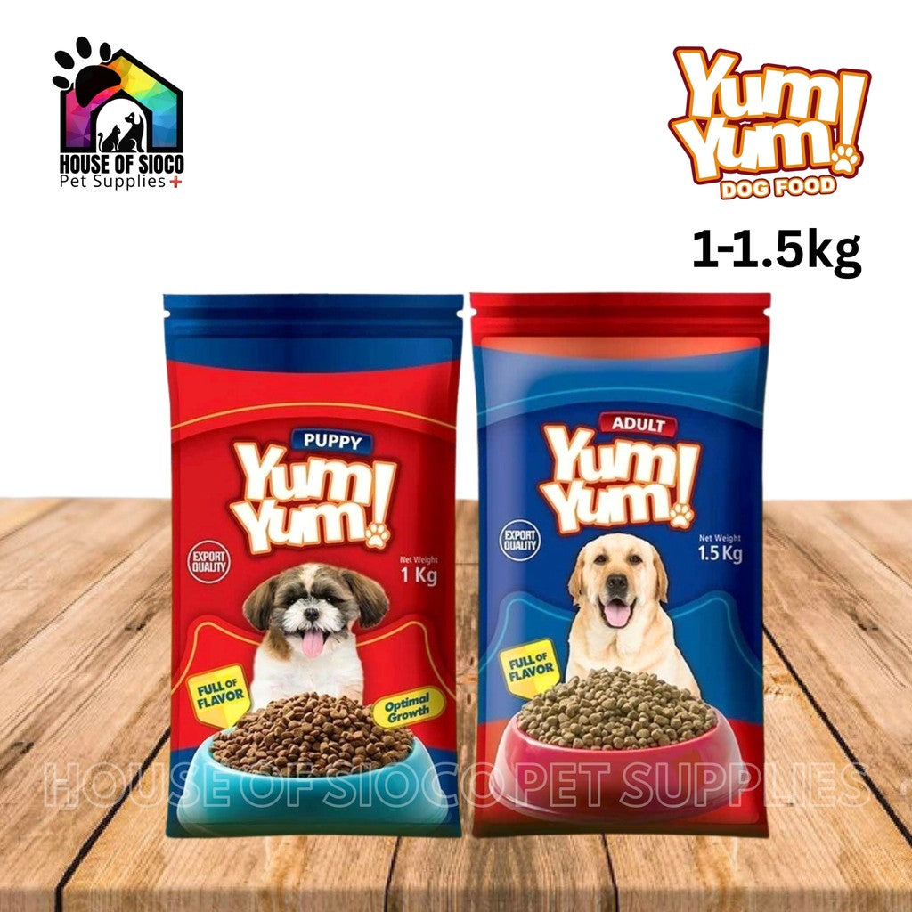 Yum Yum! Adult & Puppy Dry Dog Food 1-1.5kg